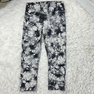 Lululemon Wunder Under Crop Hi-Rise Luxtreme Dual Shibori 21" Dual Shibori